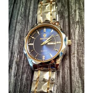 Vintage Gentlemans Singapore Dress Watch Diamond Burst Dial
